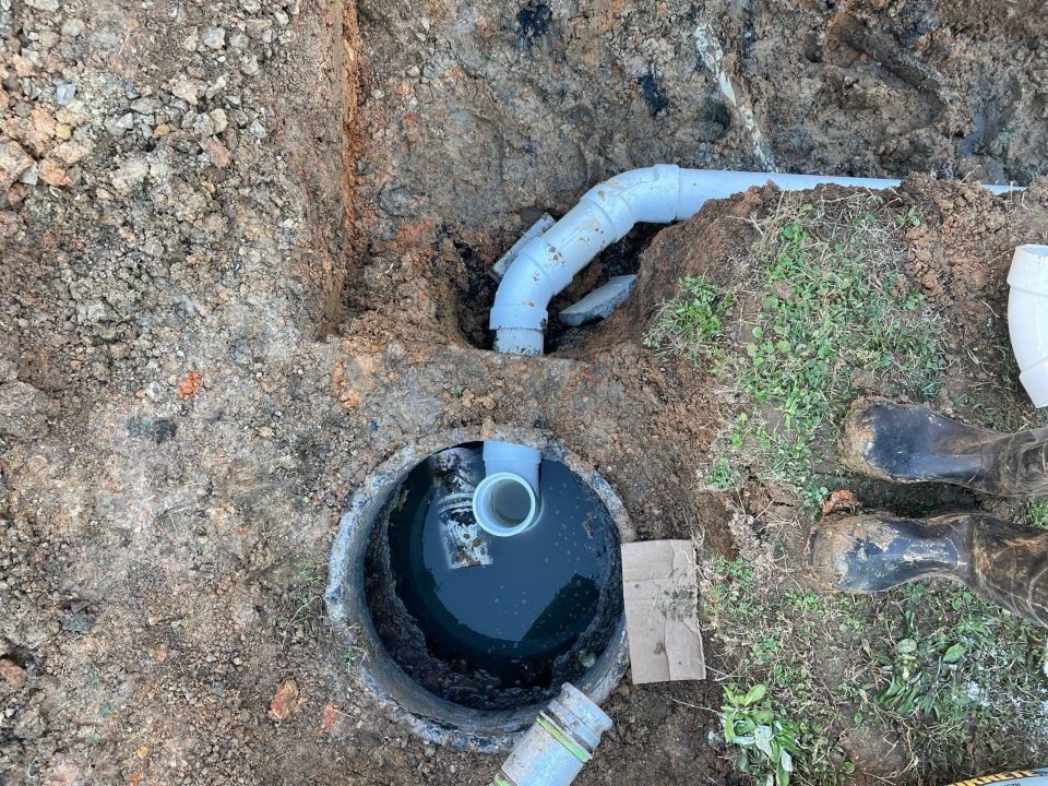 Septic Alarm Diagnosed, Risers Added, 20 ft of Drain Line Replaced – photo 5