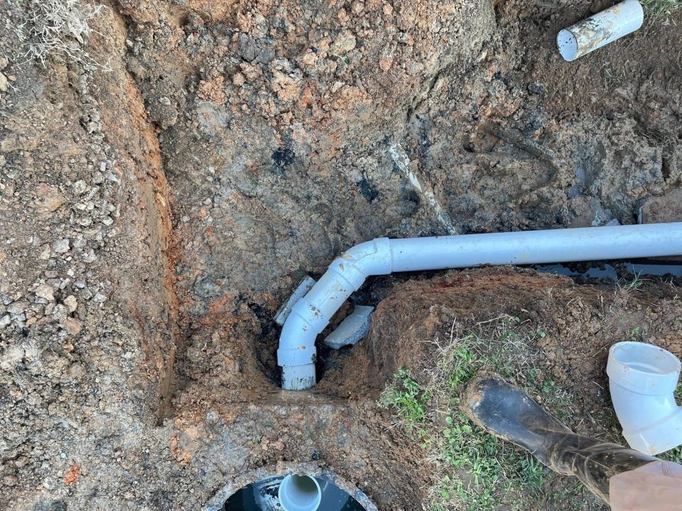 Septic Alarm Diagnosed, Risers Added, 20 ft of Drain Line Replaced – photo 6