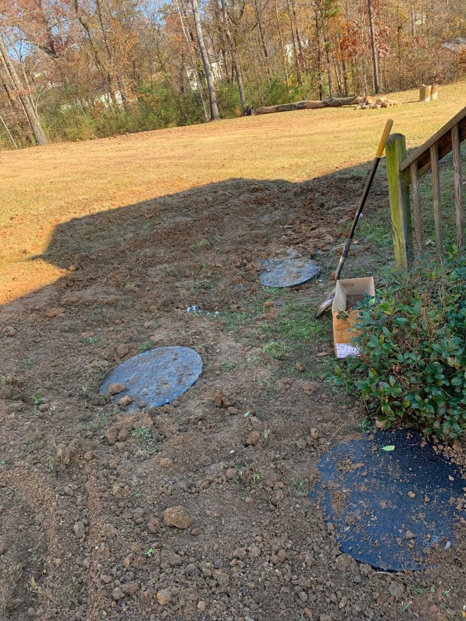 Septic Alarm Diagnosed, Risers Added, 20 ft of Drain Line Replaced – photo 10