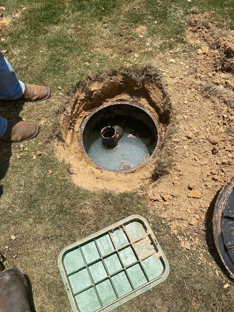 Sewage Coming Up in the Yard – Fixed