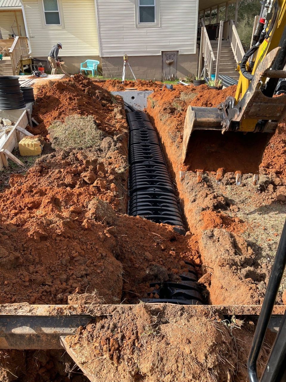 New Septic Tank and Extended Field Lines in Brookwood, AL – photo 2